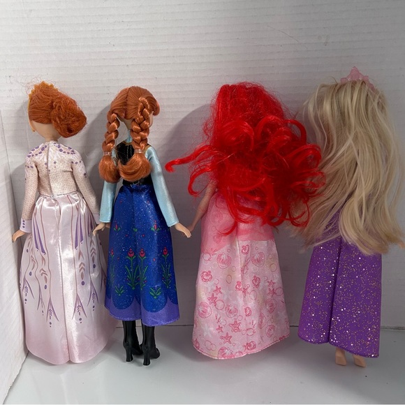 Lot of 4 Disney Princess dolls 11 inches tall - Picture 2 of 14
